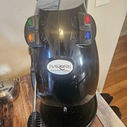 Didiesse Frog Revolution Vapor Pod Coffee Maker, 1900 W, 1 cupBlack Gloss
