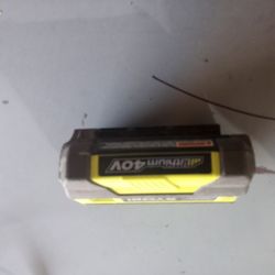 Ryobi 40 Volt Battery