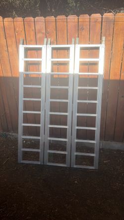 Tri Fold Aluminum Ramp 445/8 X 5 ft 1/2