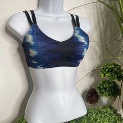 Blue Sports Bra