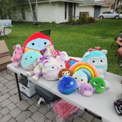 Bundle Of Plushed Stuff Animals