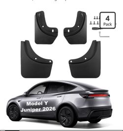 Tesla Model Y Mud Flaps 4-Pack