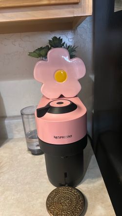 PINK NESPRESSO MACHINE