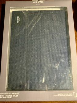 NEW JACK SPADE IPAD AIR 2 LUGGAGE NYLON FOLIO
