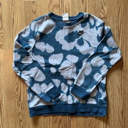 Boys Youth Large Nike Tie Dye Crewneck