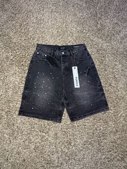 Black Purple Brand shorts