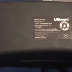 Billboard Bluetooth Curved Long Wireless Speaker 