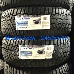 (4) - 245/55/19 Sailun Ice Blazers WSTX Snow Tires