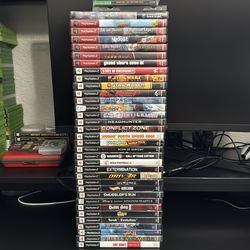 Ps2 And Ps1 Games