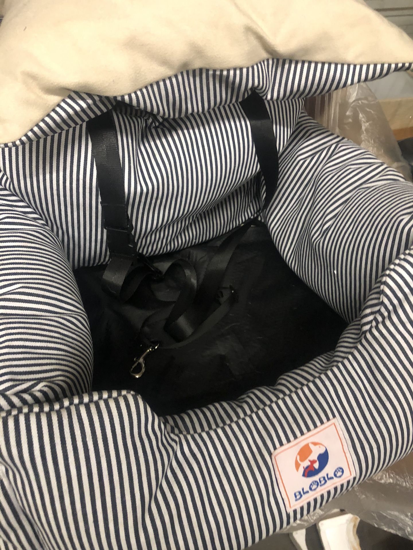 BLOBLO Dog Car Seat Pet Booster Seat Pet Travel Safety Car Seat Dog Bed