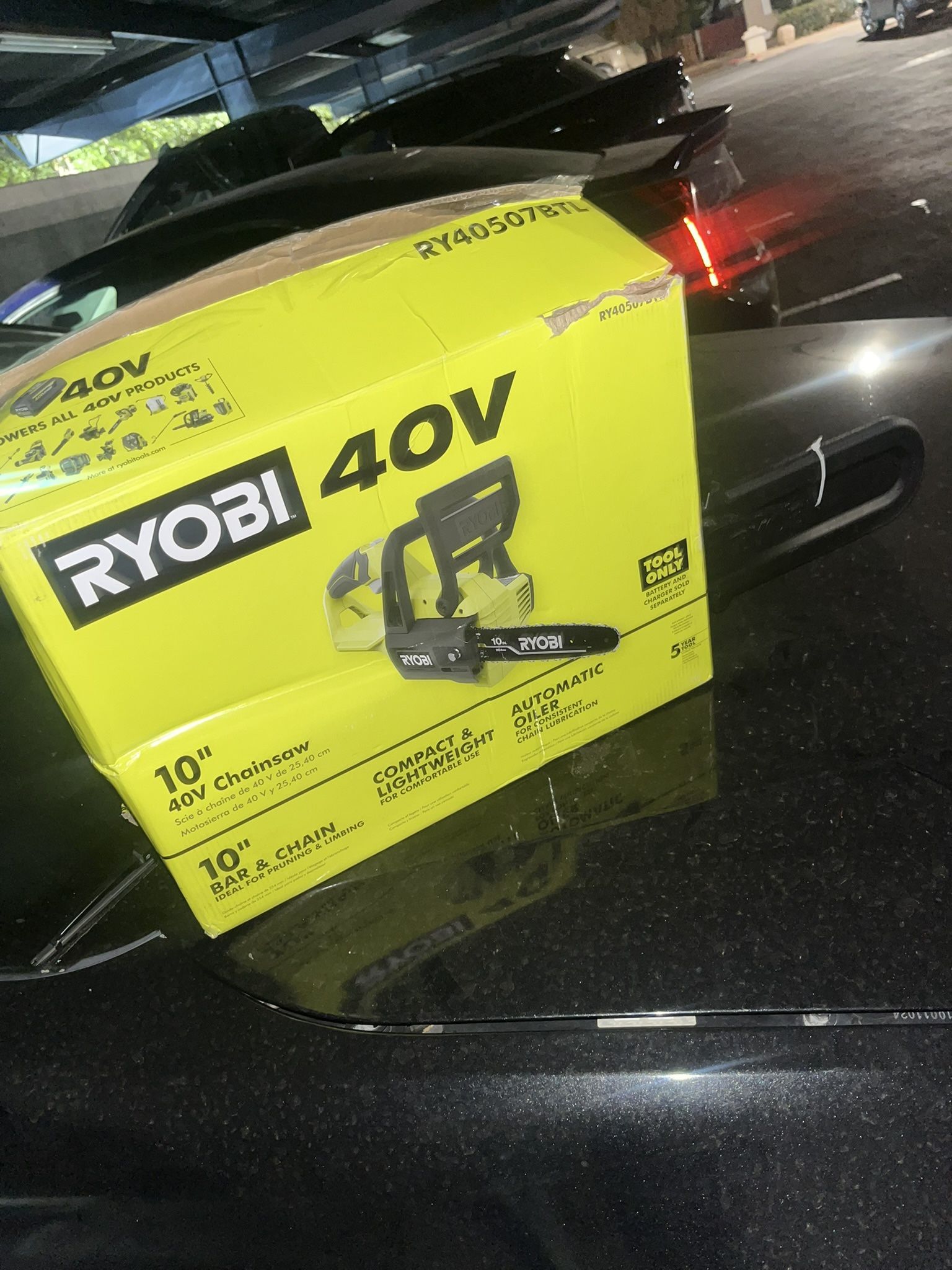 Ryobi 40V 10" Chainsaw - Tool Only $75