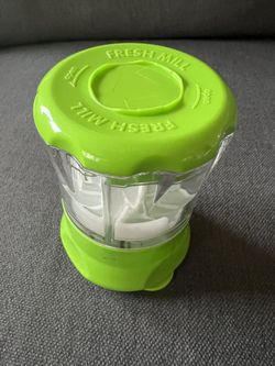 Fresh Mill Herb Storage Canister and Mill, Green