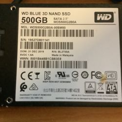 Hard Drives And Solid State Drives For Sale 