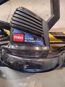 Toro blower vacuum