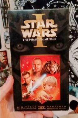 Star wars episode 1 The phantom menace VHS