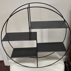 Decorative Circular Hanging Shelf Just $8