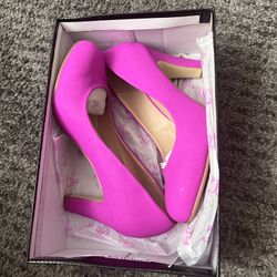 Hot Pink Size 7 Heels 