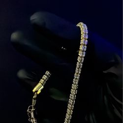 Fancy link bracelet