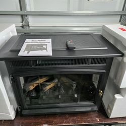 Duraflame DFI-5010-01 3D Flame Infrared Quartz Electric Stove Heater Blackb