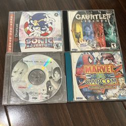 Sega Dreamcast Game Lot Bundle Sonic Adventure 