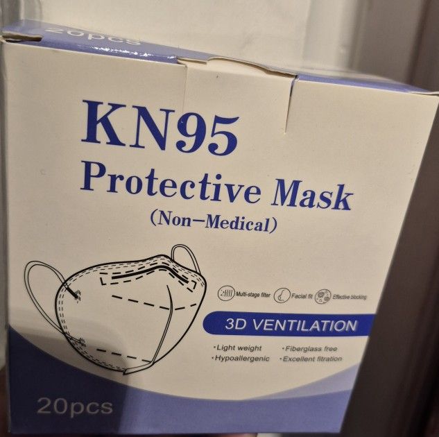 Face Mask 2 Packs 20 Pcs