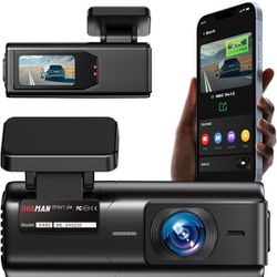 Dash Cam 2K 1440P WiFi Car Camera with 1.47 inch IPS Screen,2K Front Dash Camera for Cars, Mini Dashcams for Cars with Night Vision (No SD Card)