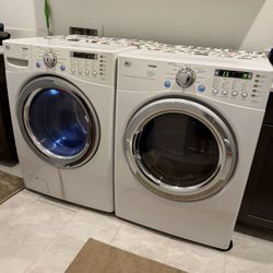 Electric LG Washer And Dryer