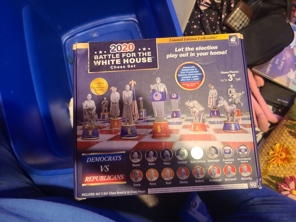 2020 Battle For The White House Chest Set