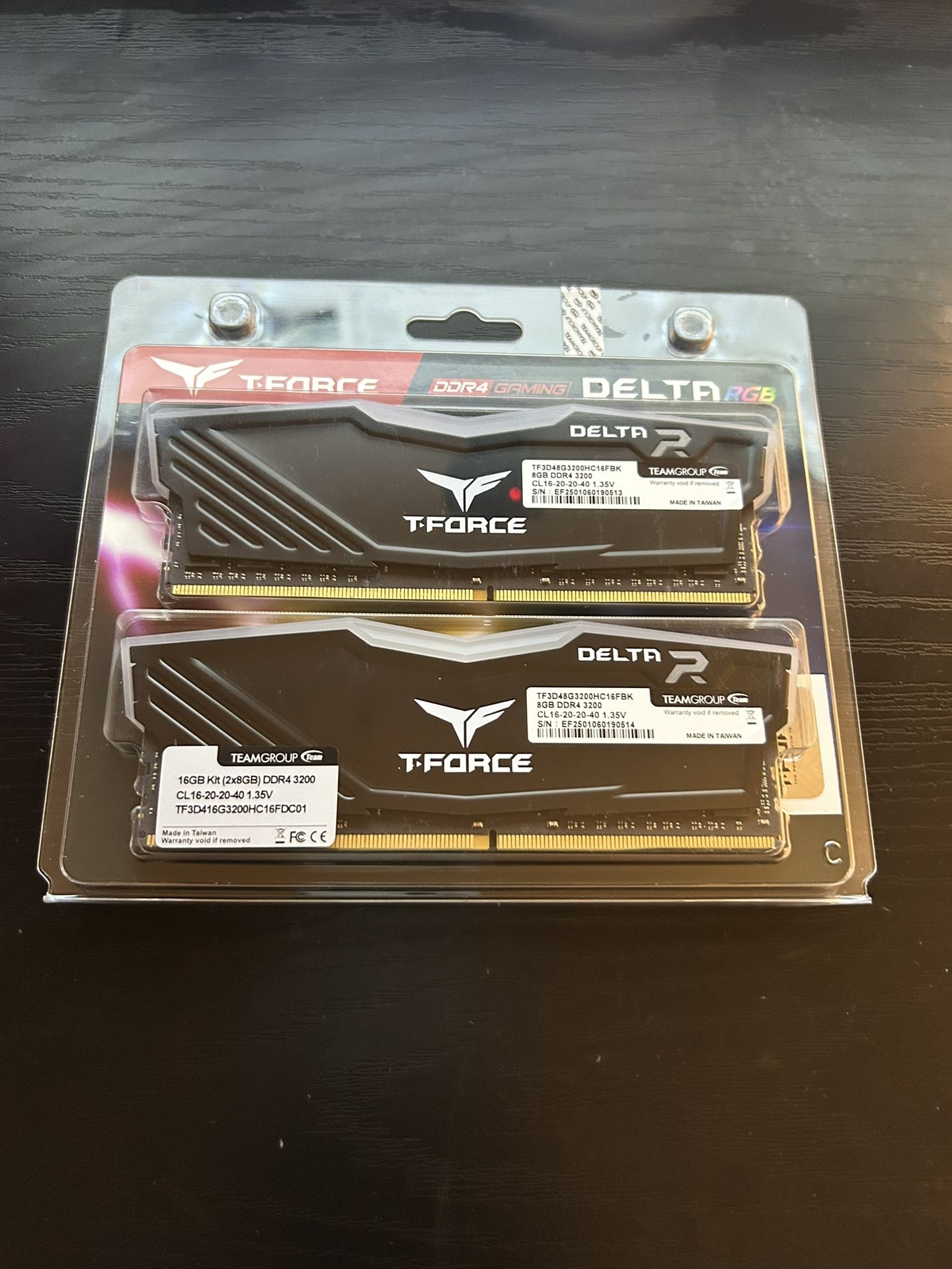 16GB RGB RAM 32000Mhz