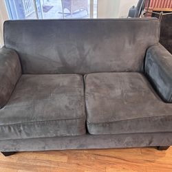 Gray Fabric Sofa / Couch Set - $80