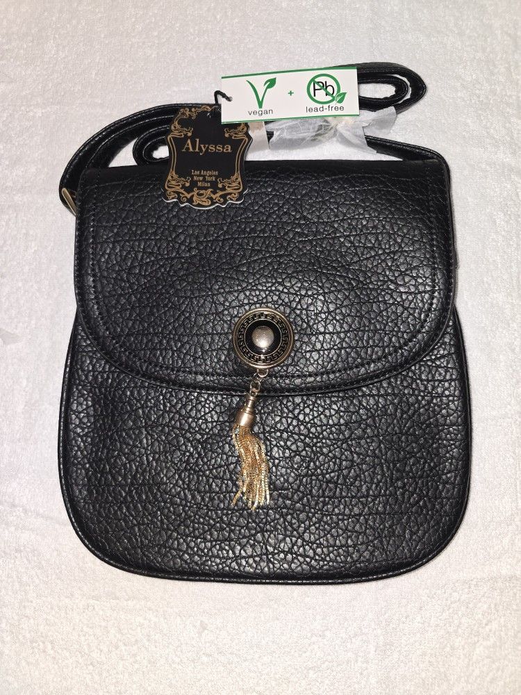 NWT Alyssa Women's Handbag Black