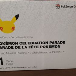 Pokémon Celebration Parade: Grand Marshal Pikachu Figure (25th Anniversary)

