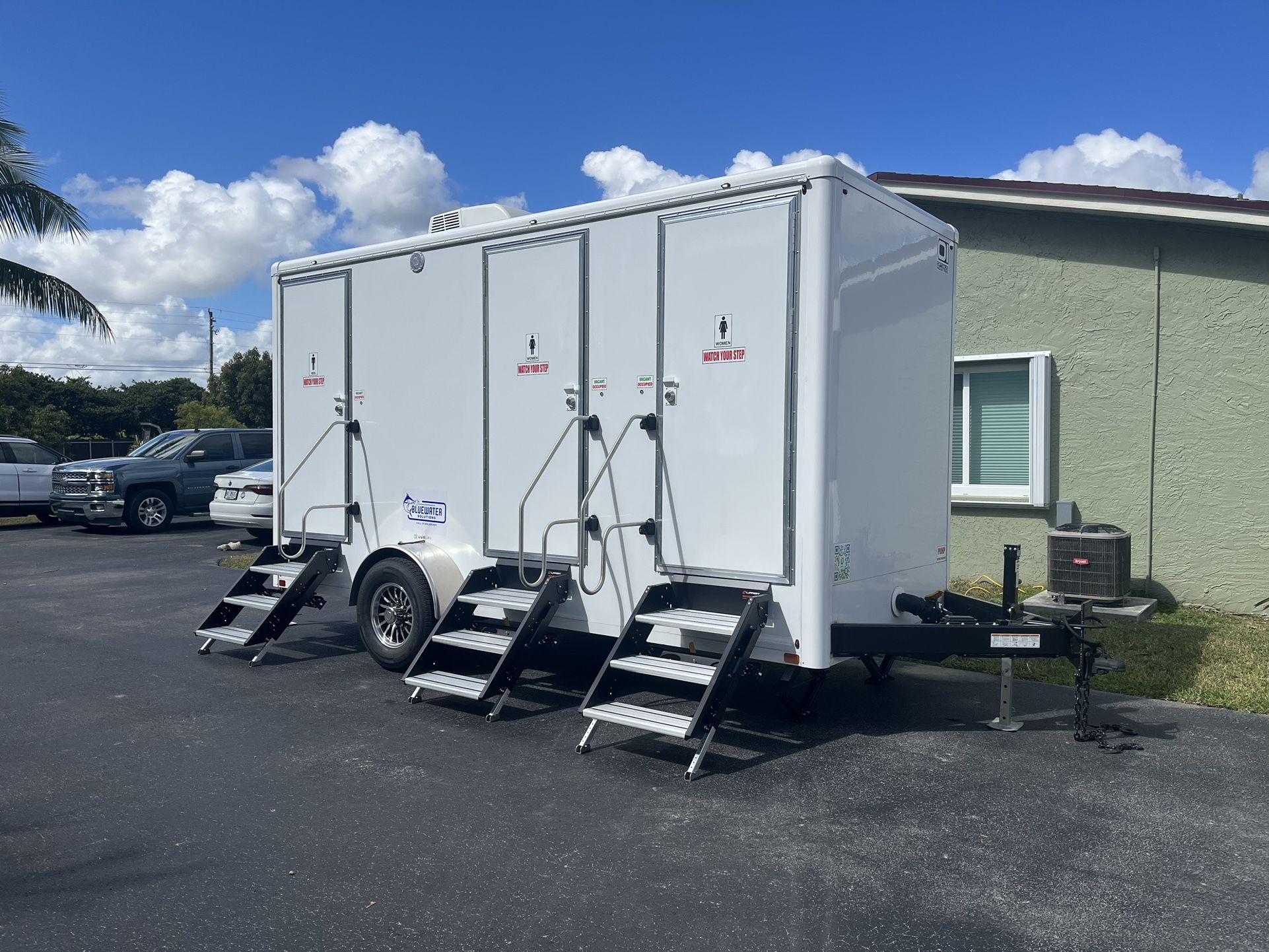 16 Ft. Portable Bathroom Trailer