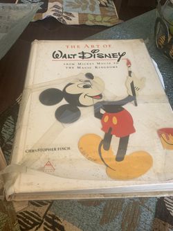 Big “”The Art Of Disney” 1973 Book