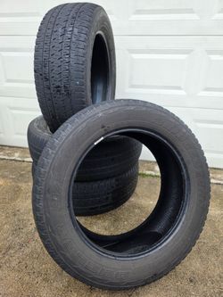 275/55R20 Bridgestone Dueler H/L Alenza tires