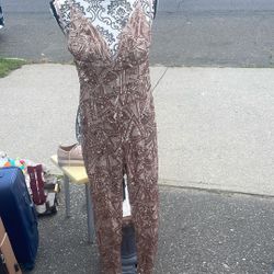 Prom Dress Plants Suit 