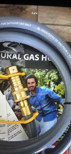 Gas hose Assembly 8 Feet Cash Only