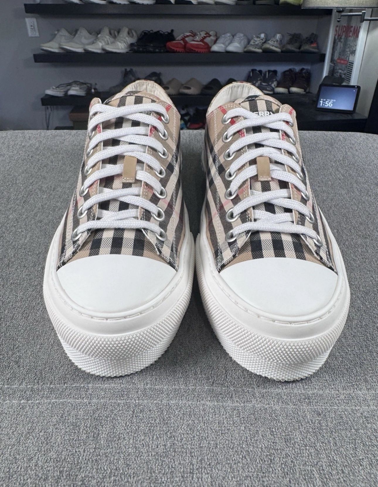 Burberry Check Sneakers