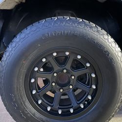 XD Addict matte black wheels 
