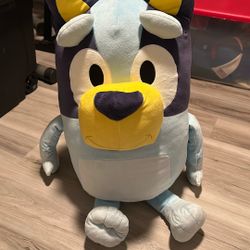 Bluey Plush Toys, Extra Large 18” Cuddle Toy for Kids, Ultra-Soft Deluxe Material Big Plushies Perfect for Show Time, Story Time & Giant Hugs
