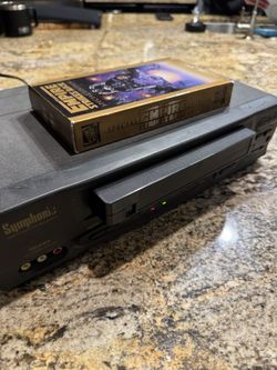 Symphonic SL260A VCR Video Cassette Recorder VHS Player - No Remote - TESTED