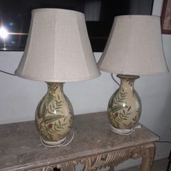 2 Bedroom Set Lamps 