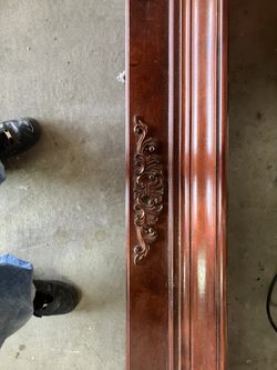 Cherry Wood Mantle