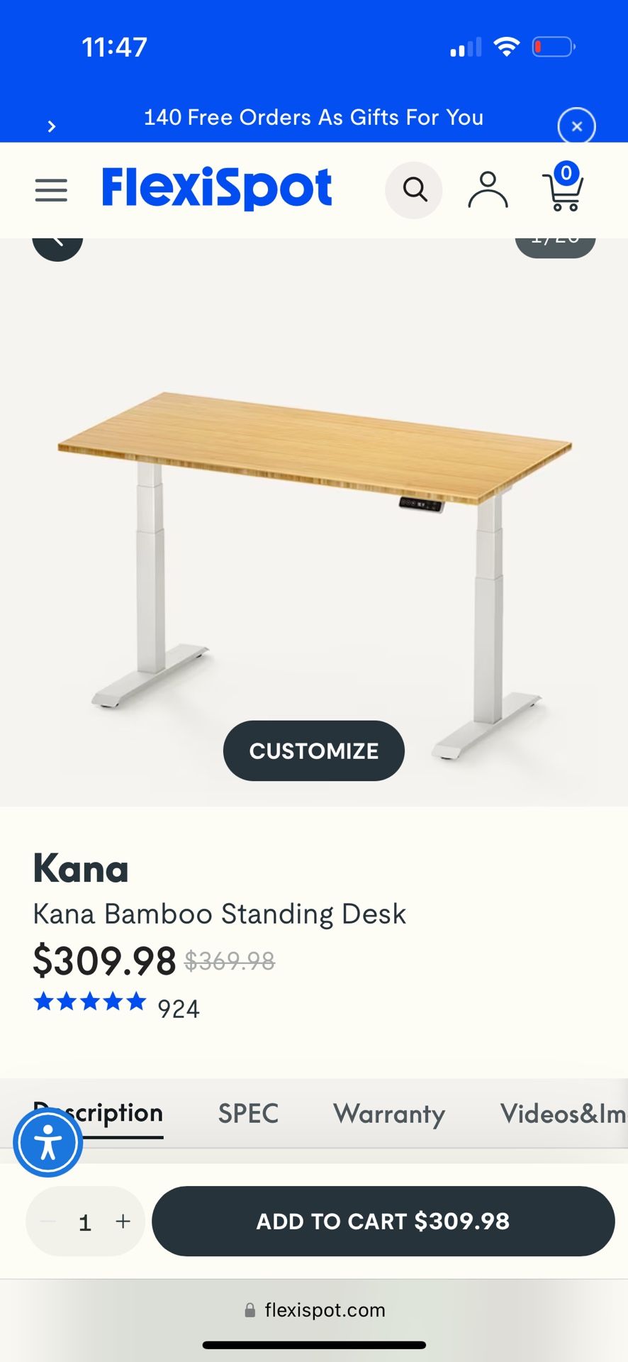 Standing Desk