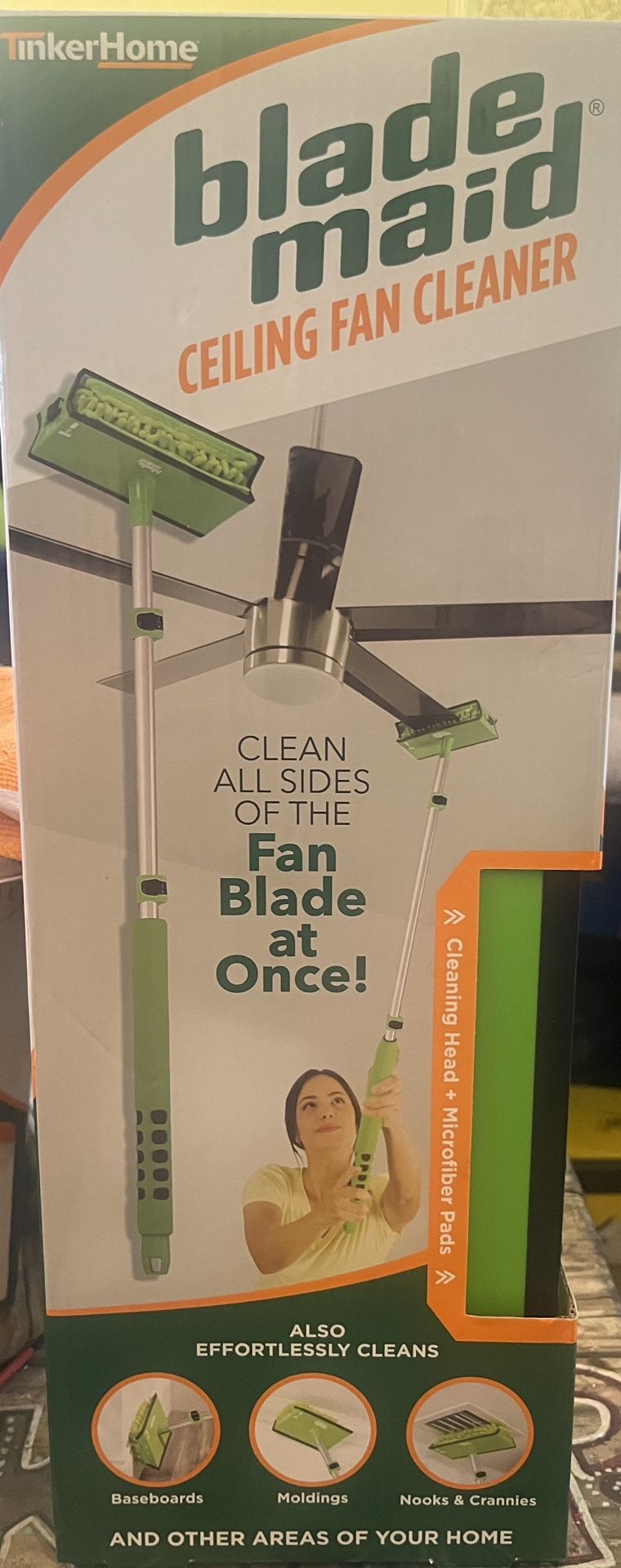 Blade Maid Ceiling Fan Cleaner Brand New In The Box
