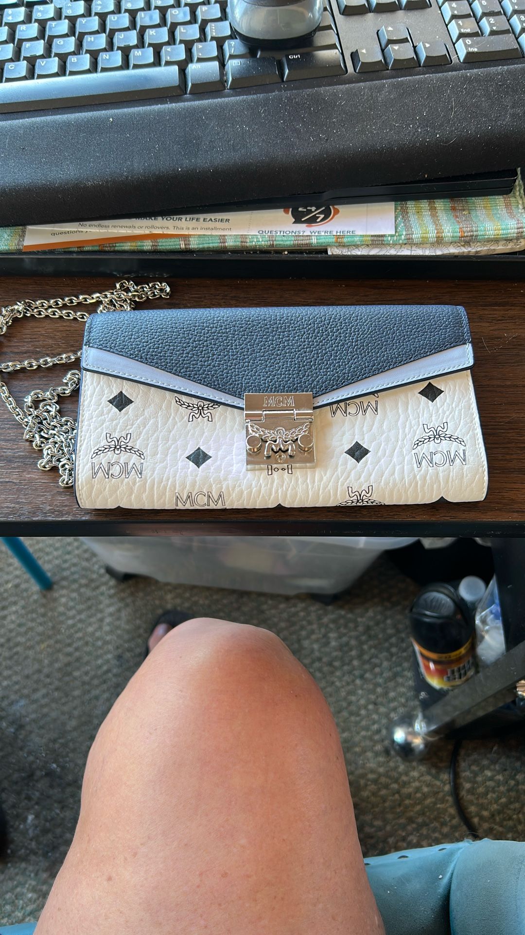 MCM Cross Body Wallet