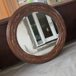 Victorian Round Wall Mirror 