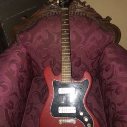 Kingston 1960s vintage electric guitar
