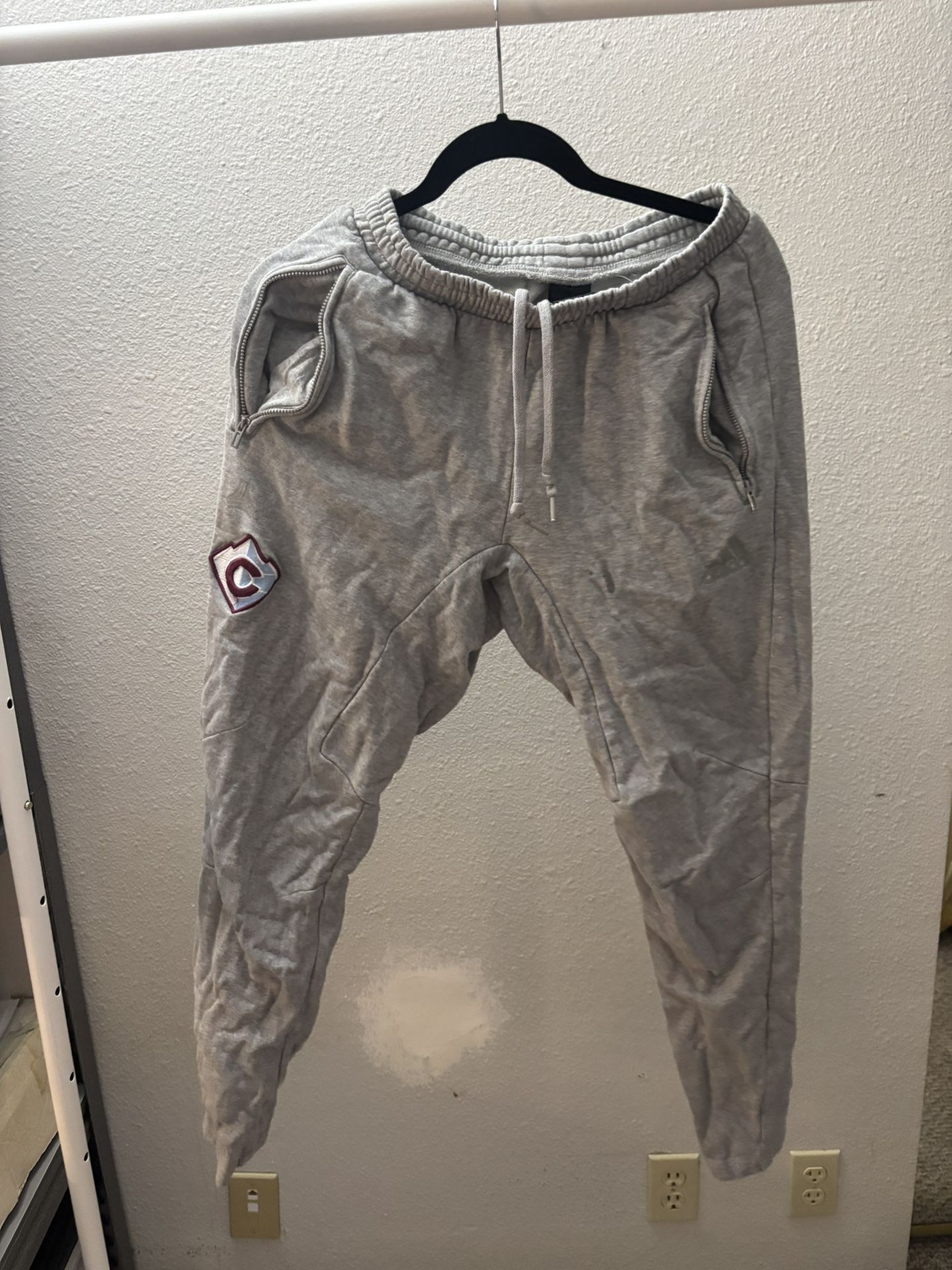 Colorado Rapids Adidas Gray Sweatpants Size Medium