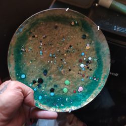 Mid-century Copper Dish Decor